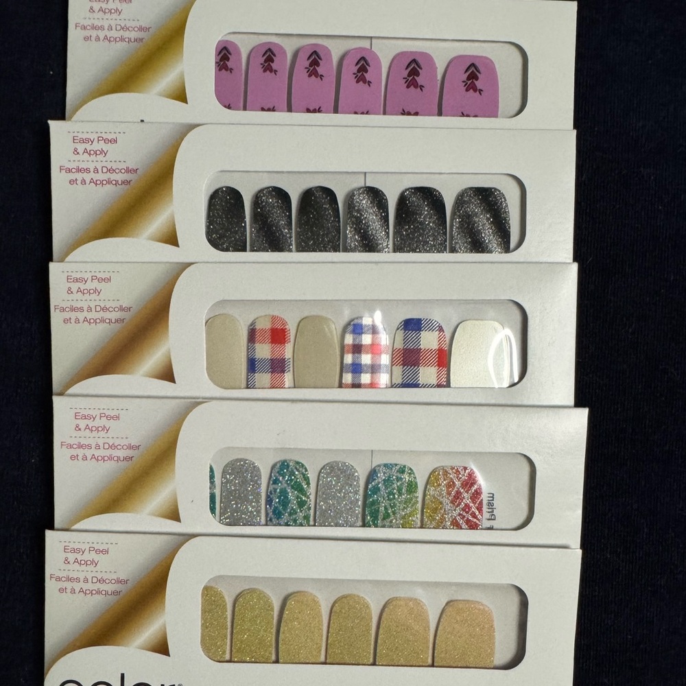 5 Color Street Set Bundle